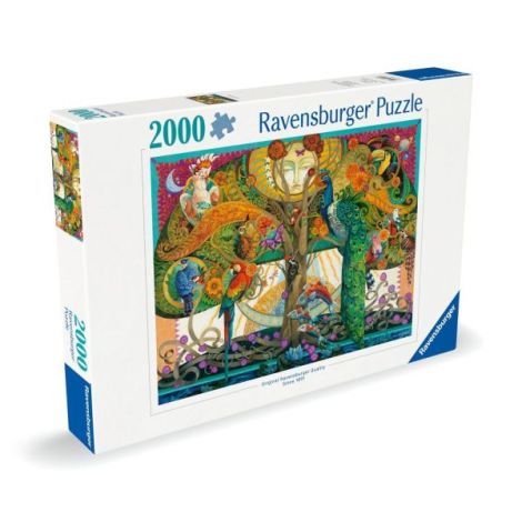 Puzzle Păsări 2000 piese Ravensburger - Hobby - imagine 3