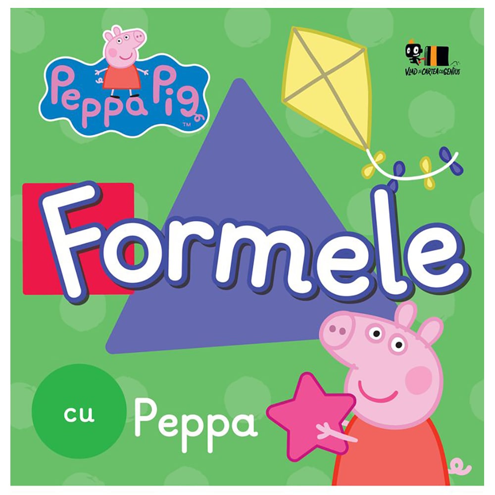 Carte Formele cu Peppa Pig Art