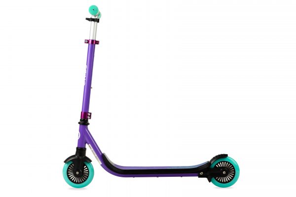 Trotineta QKids Bro Purple Pliabila 3 ani+