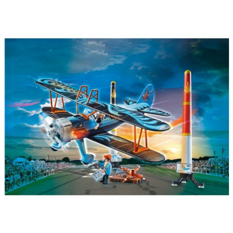 Playmobil Biplan Phoenix - Spectacol Acrobatic - imagine 3
