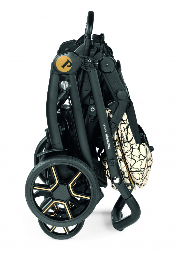 Carucior 3 in 1 Peg Perego Book Lounge, Graphic Gold - imagine 5