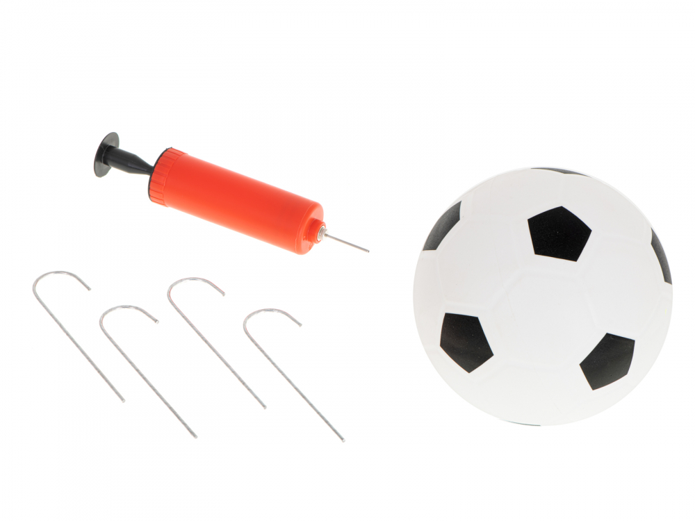 Ikonka Set Fotbal pentru Copii cu Minge și Pompa - imagine 2