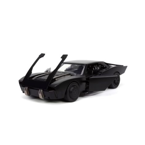 Jada Batmobile 1:24 Metal, Usi și Figurină - imagine 6