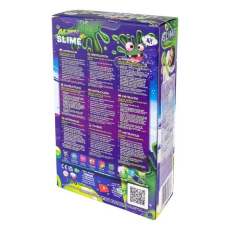 Kit Slime DIY Tuban Alien XL - Schimbă Culoare - imagine 4