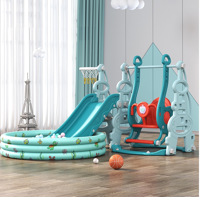 Nichiduta Garden Tower Blue 3in1 Tobogan + Piscina Bile
