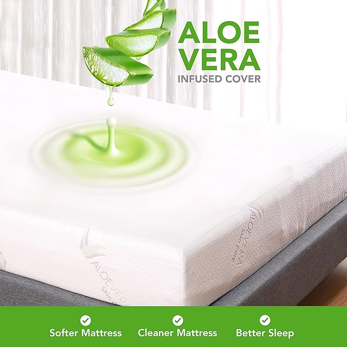 Saltea Patut Aloe Vera 120x60 cm Nichiduta