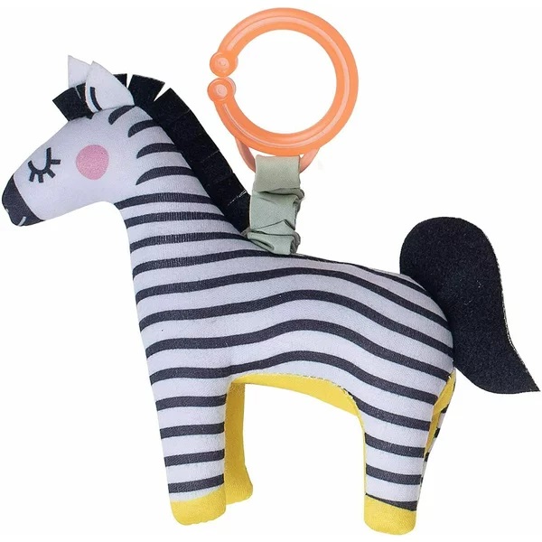 Zornăitoare Taf Toys Zebra Dizi - 0+ luni