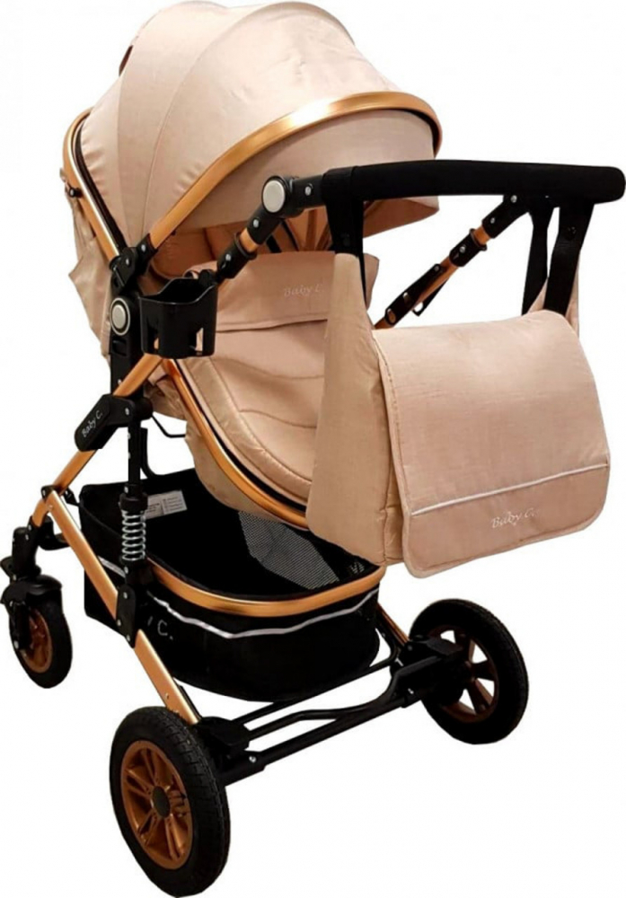 Baby Care Pro 531 Carucior 3-in-1 Crem - imagine 2
