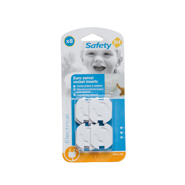 Aparatori priza Safety 1st, 8 bucăți, Siguranță - imagine 3