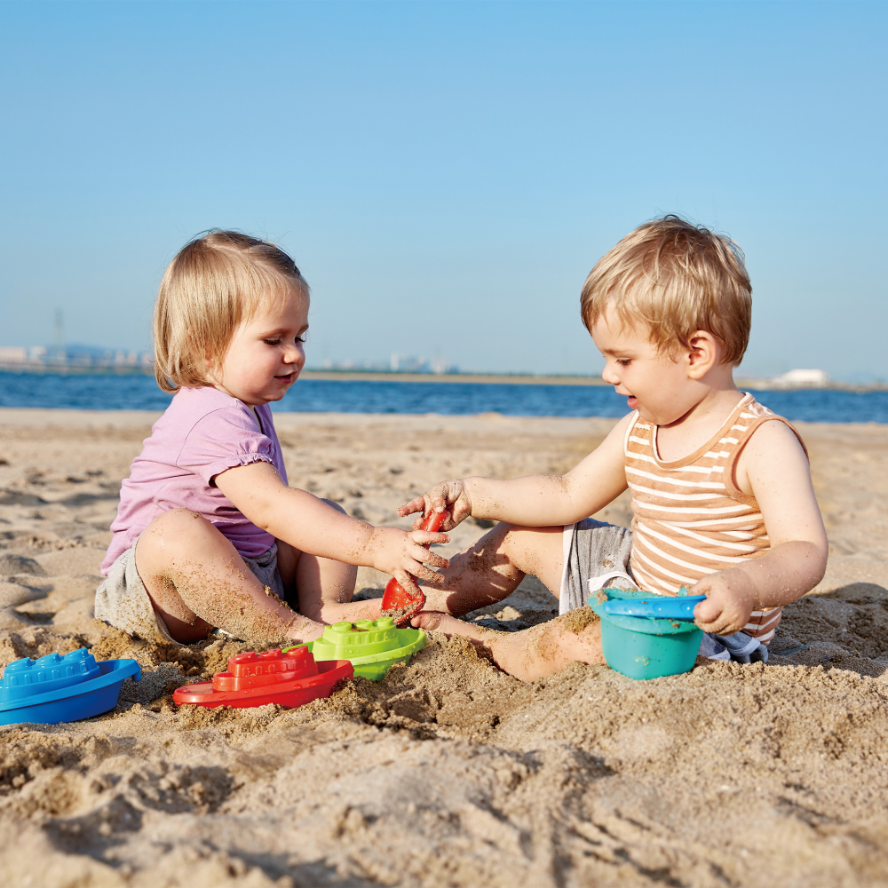 Set 3 barci Hape pentru baie - imagine 3