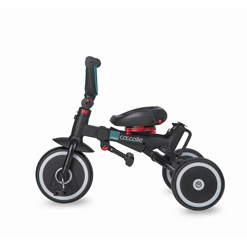 Coccolle Vispo - Tricicleta multifunctionala pliabila - imagine 2