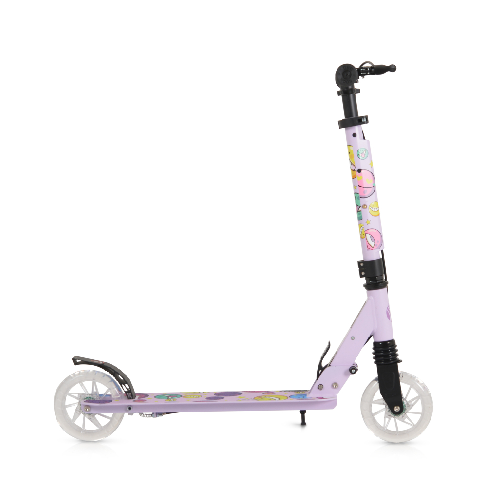Byox Snazzy Mov - Trotineta Pliabilă pentru Copii - imagine 4