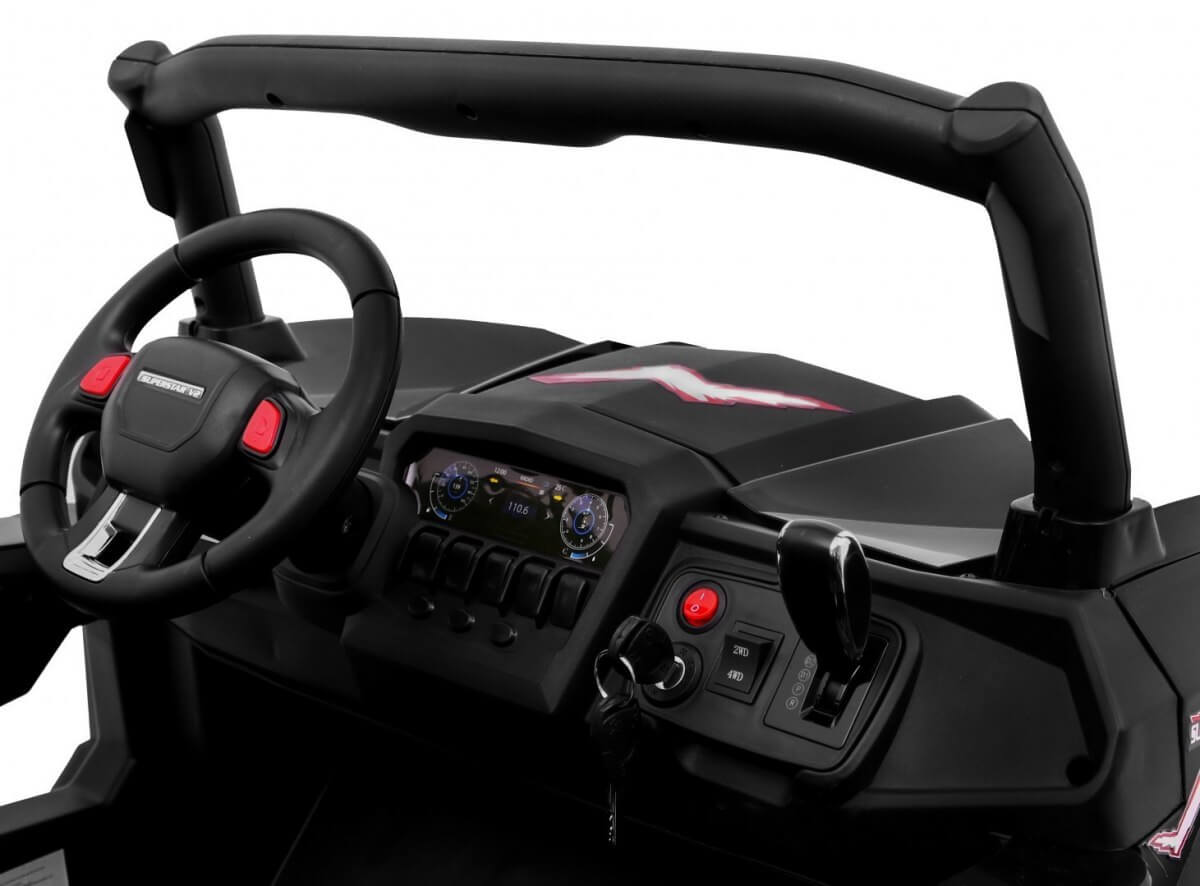 UTV Buggy 4x4 2 Locuri Roz | Masinuta Electrica Copii - imagine 7