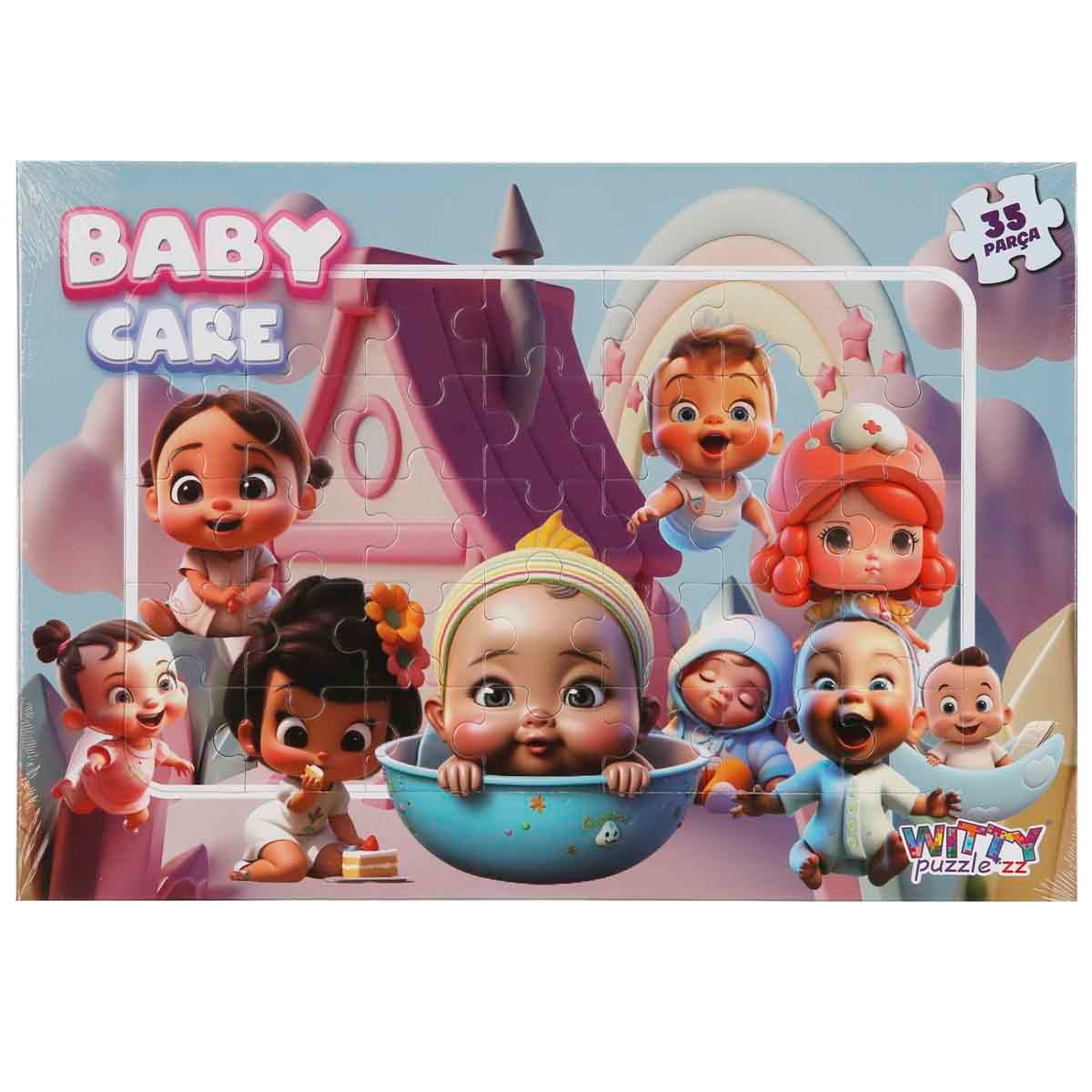 Puzzle Witty Puzzlezz Bebeluși, 35 Piese