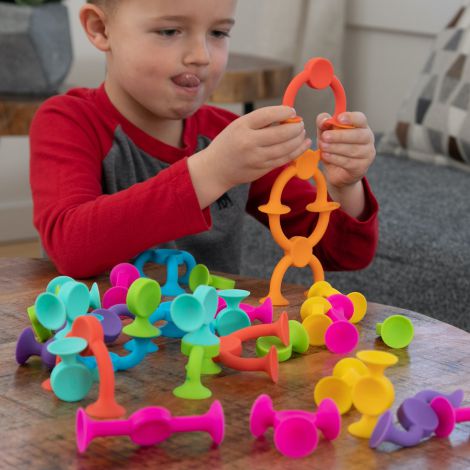 Joc de constructie Squigz 2.0 Fat Brain Toys - imagine 3