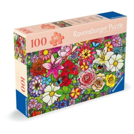 Ravensburger Puzzle Flori 100 Piese XL - imagine 2