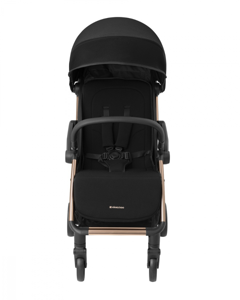Carucior KikkaBoo Eden AutoFold, Negru, 0-22kg - imagine 2