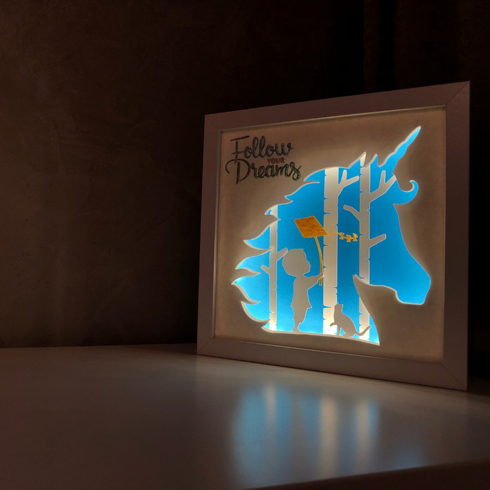 Tablou Luminos Baiețel 026 | Noorhandmadeatelier - imagine 2