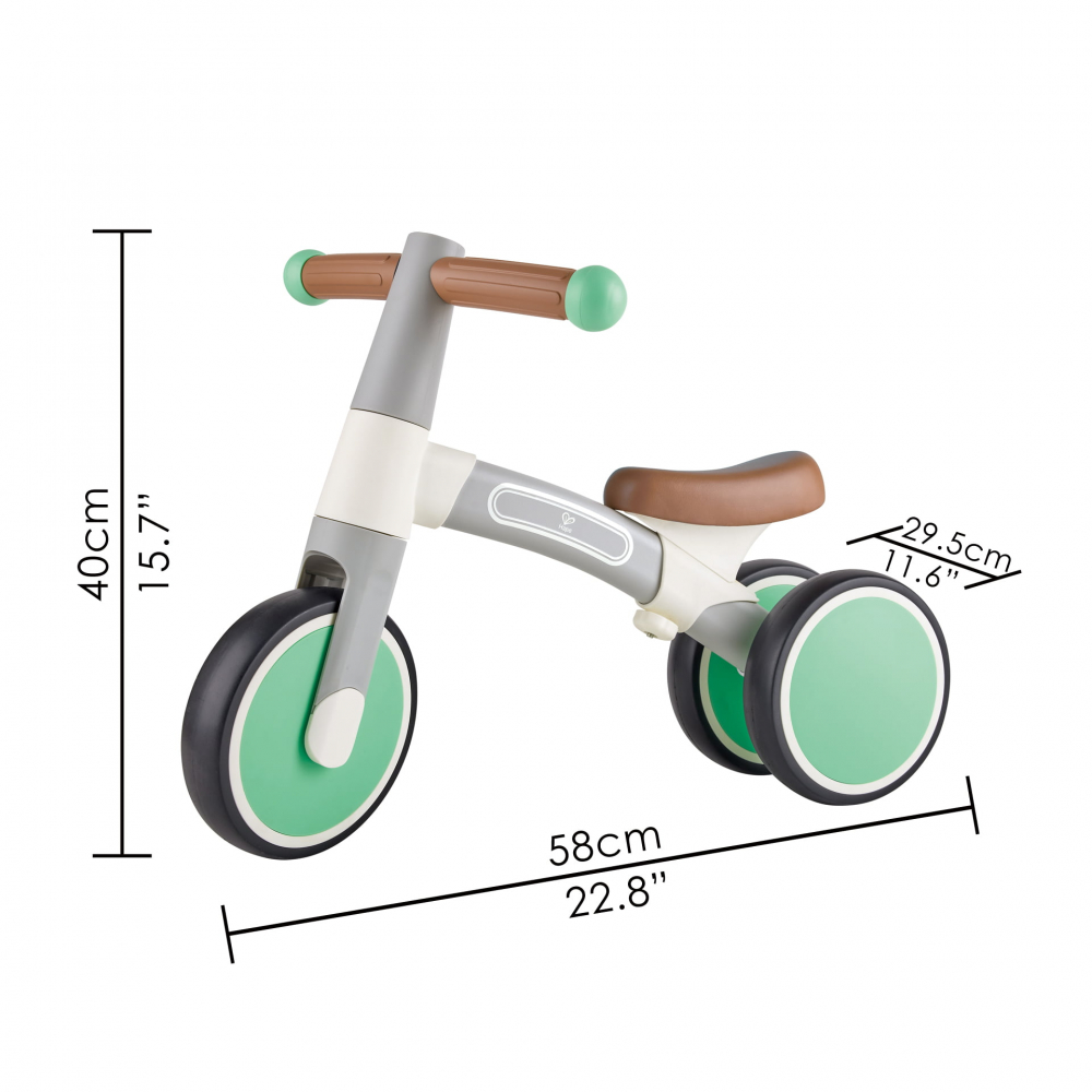 Tricicleta Echilibru Hape Verde, Reglabilă, Ușoară - imagine 4