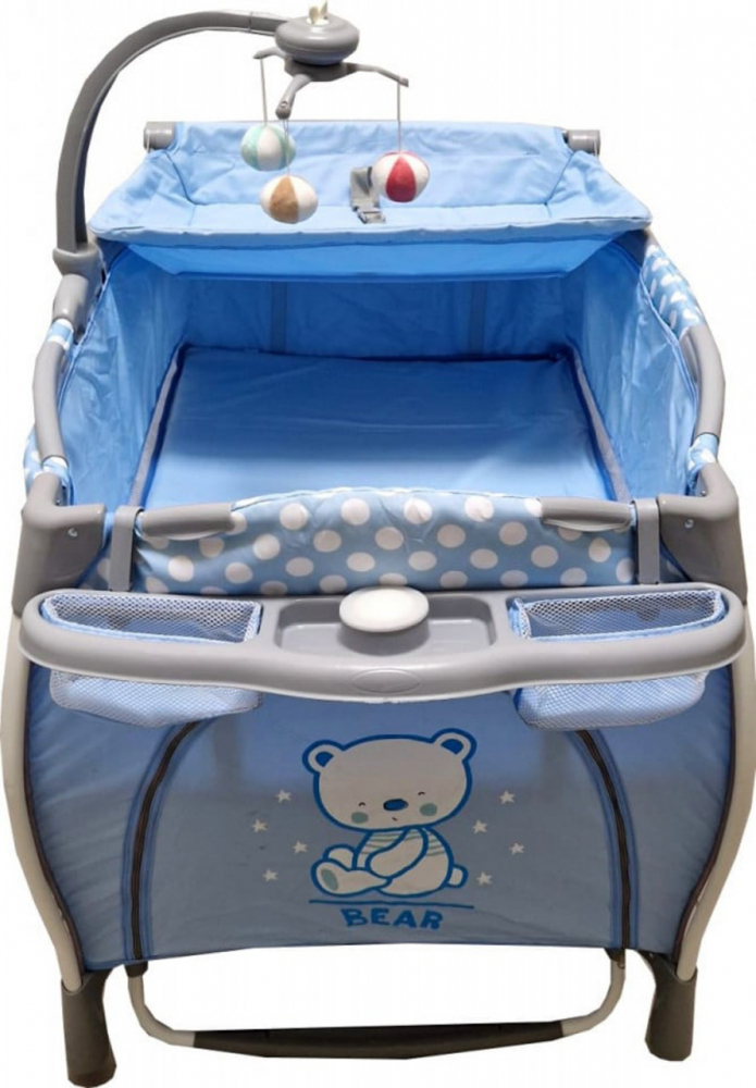 Patut Baby Care PRO cu Balansoar și 2 Nivele