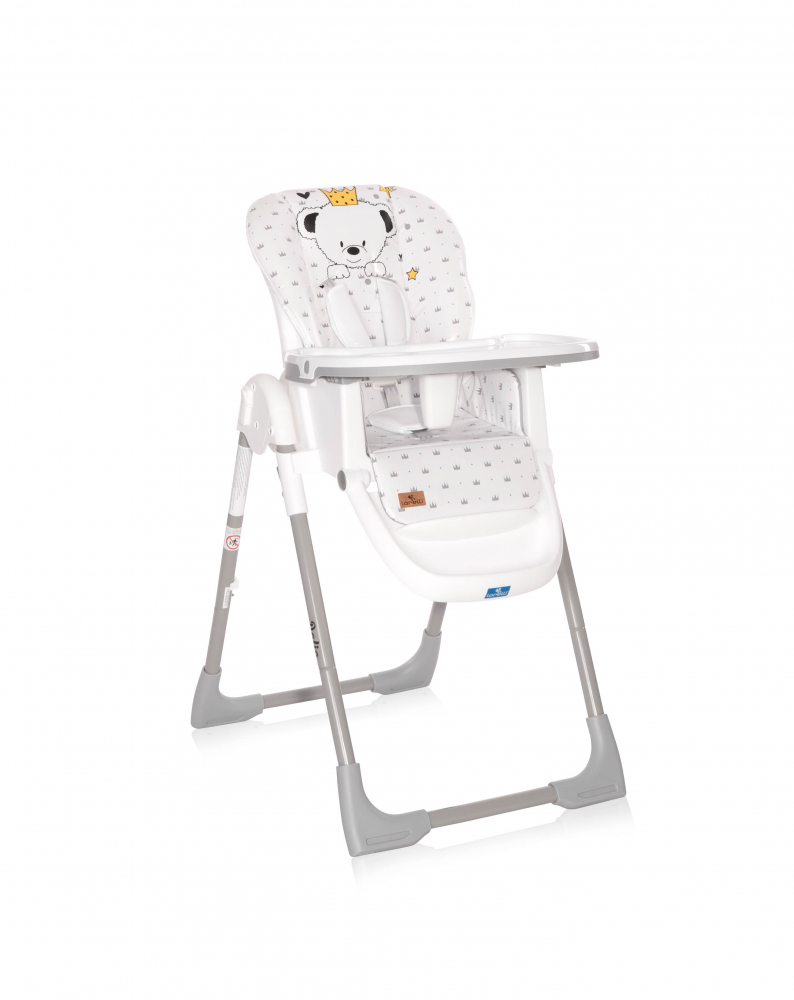 Scaun de masă Lorelli Dalia Grey Bear, reglabil - imagine 2