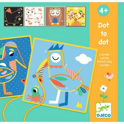 Joc Educativ Cusut Djeco Pas cu Pas