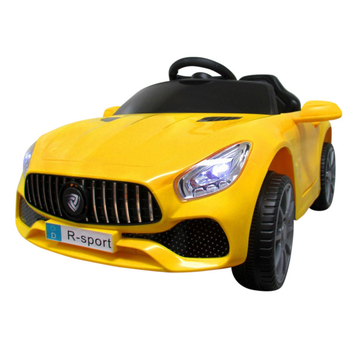 Masinuta Electrica Cabrio B3 Galben | Autokids.ro