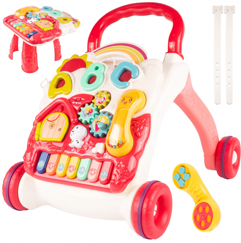 Antepremergator Malplay 4-in1 Interactiv Pink