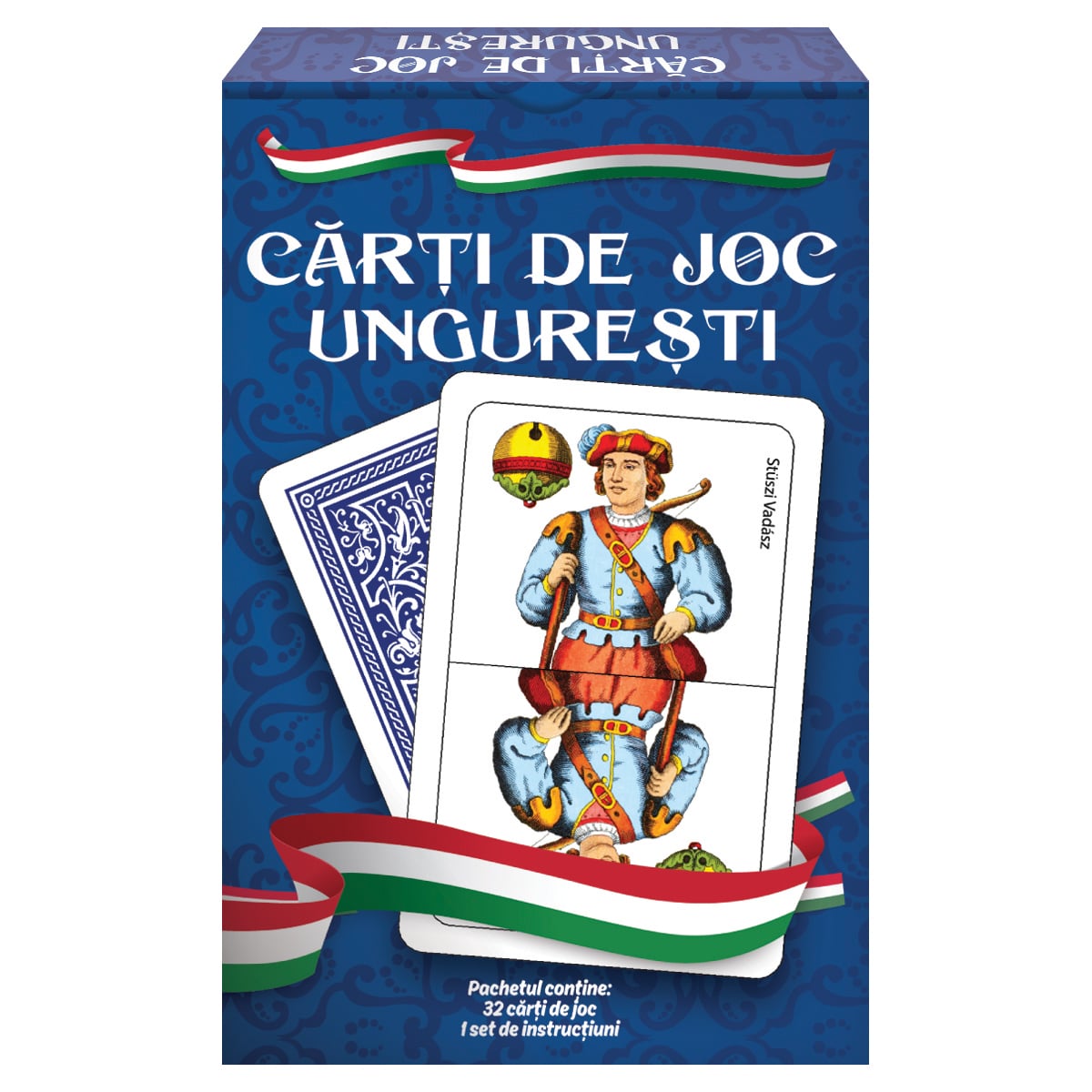 Cărți de joc ungurești Noriel | Set 32 cărți + Instrucțiuni