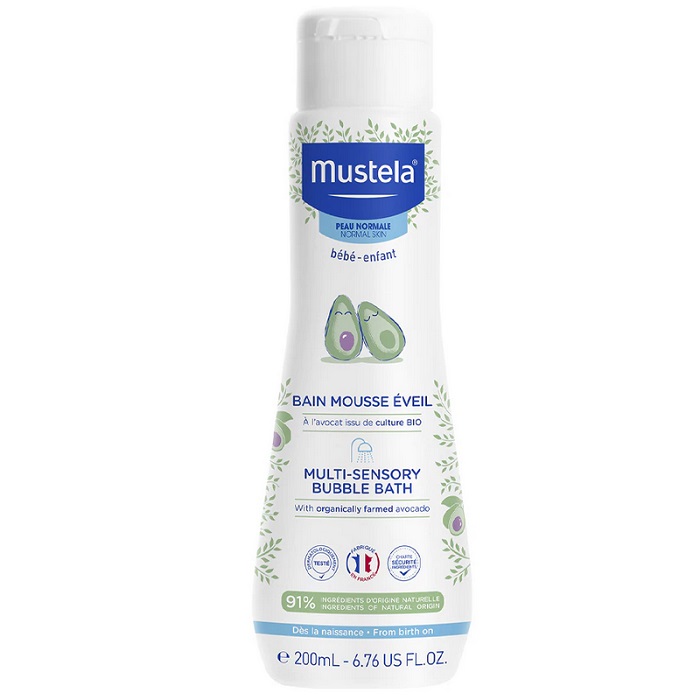 Spuma de Baie Mustela | Curatare si Stimulare Senzoriala