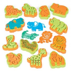 Set 12 Stampile Animale Jungla Baker Ross