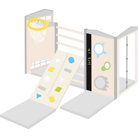 Complex joacă interior Multicorner | Moje Bambino - imagine 32