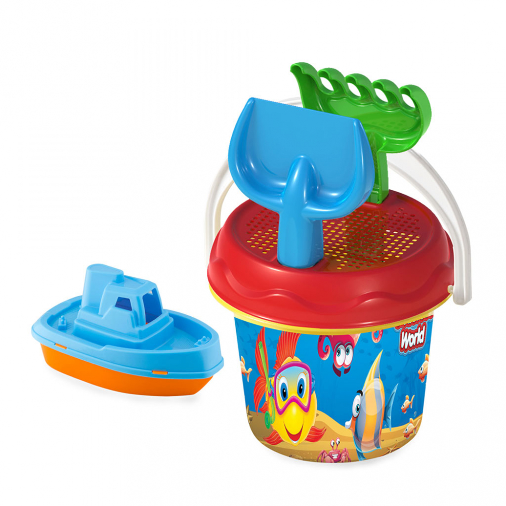Set Plajă Dede Beach Red în Coșuleț - imagine 2