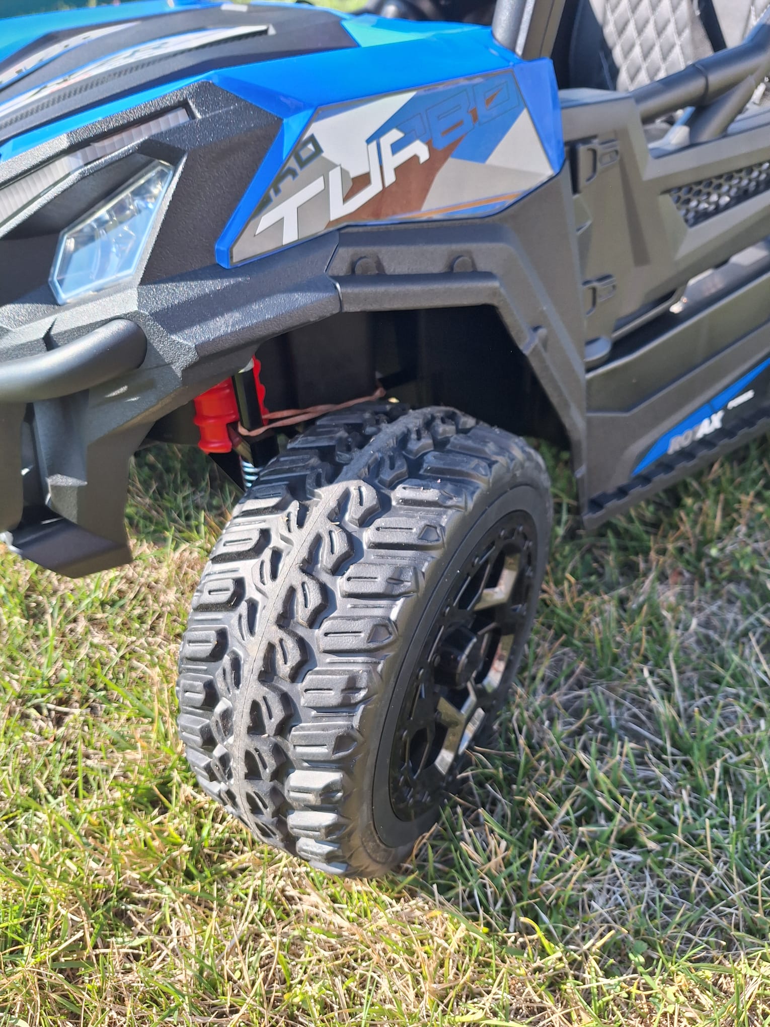 UTV Turbo RZR 4x4 12V Albastru | Autokids - imagine 6