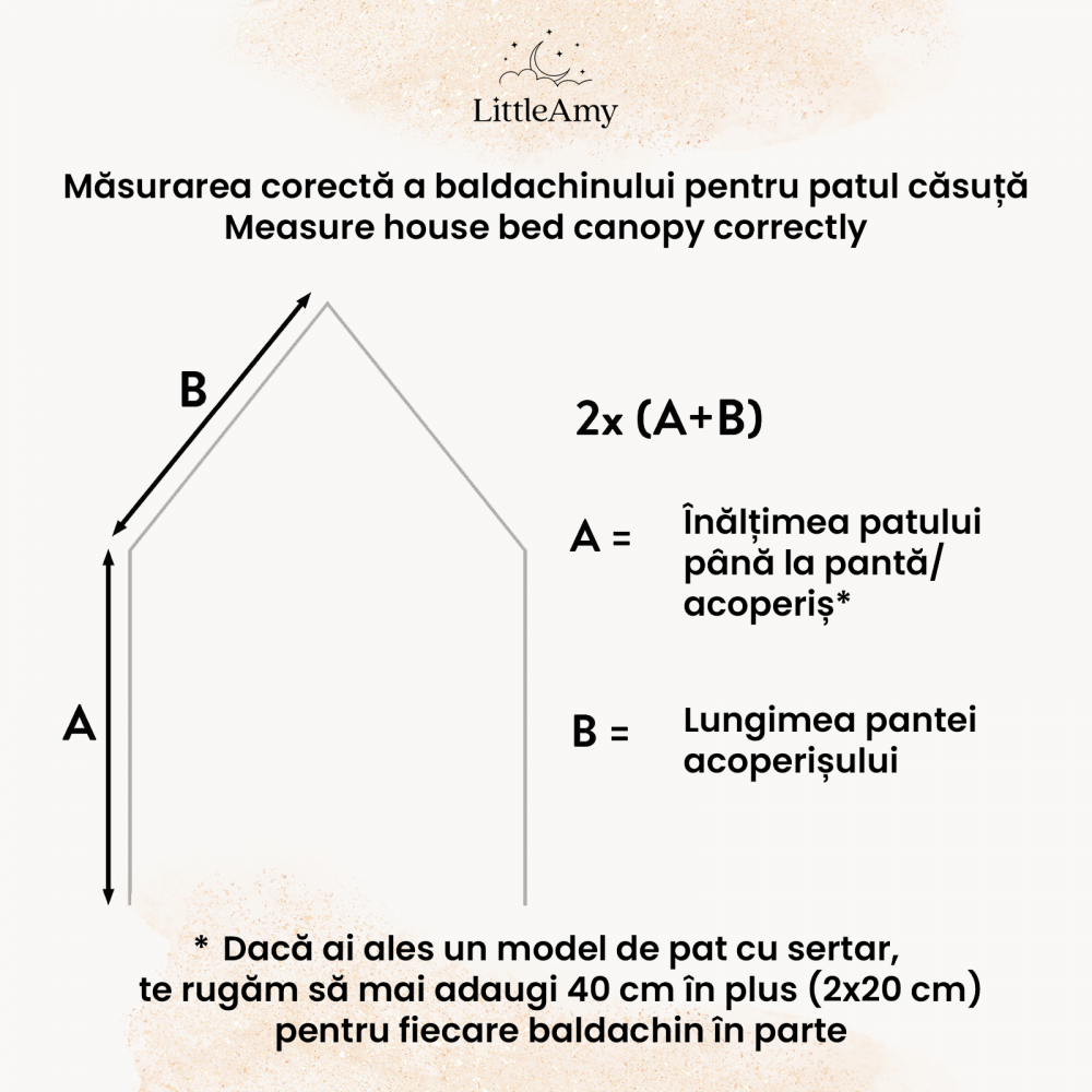 Set Baldachine Little Amy | Decor și Siguranță - imagine 2