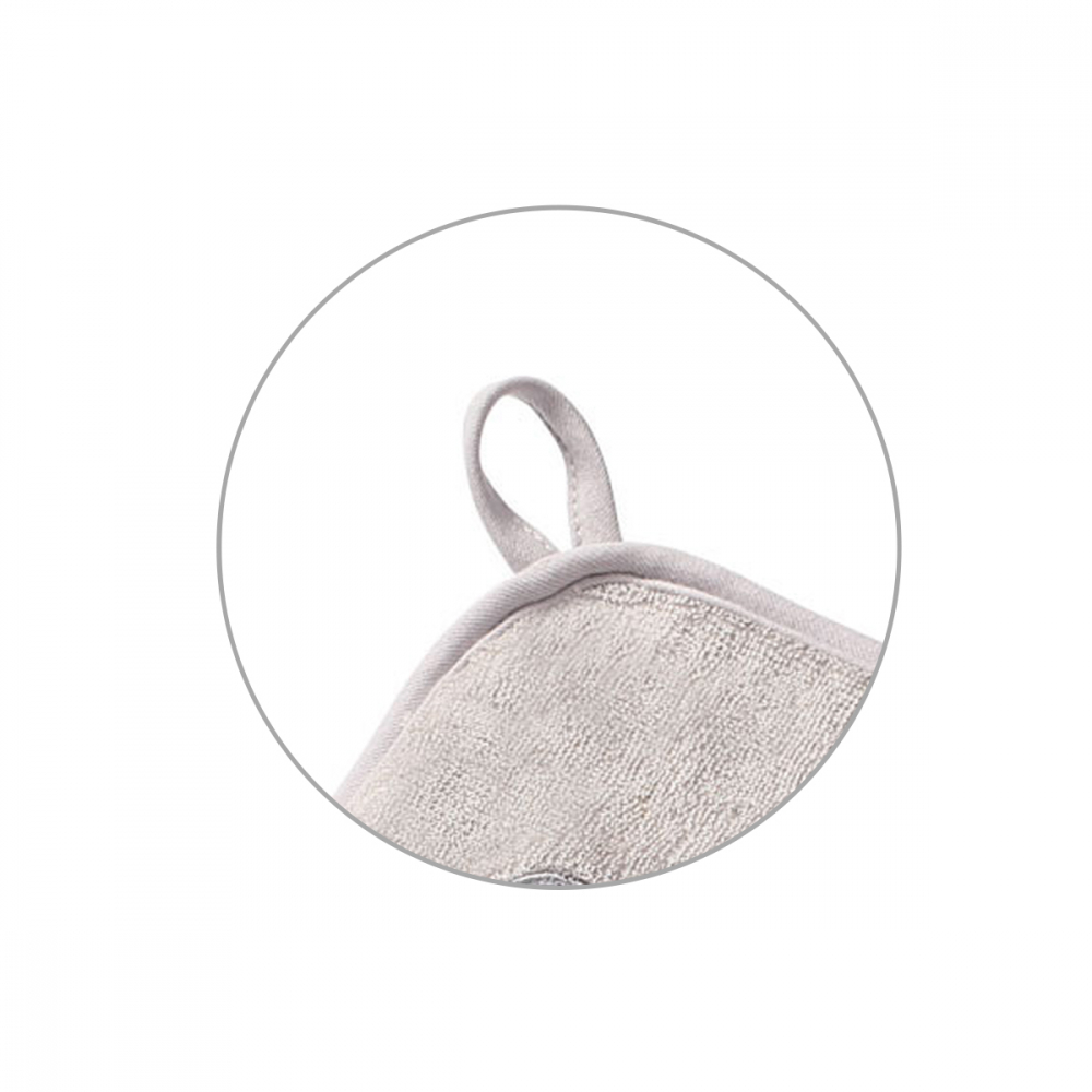 Prosop Bambus Babyono cu Gluga 100x100 cm - imagine 3