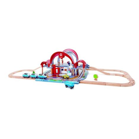 Set Gara Centrala Hape 45 Piese Joc Interactiv