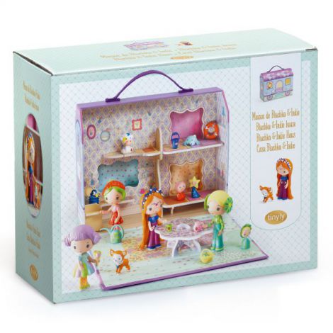 Djeco Tinyly Bluchka Căsuță Caravană Jucărie - imagine 4