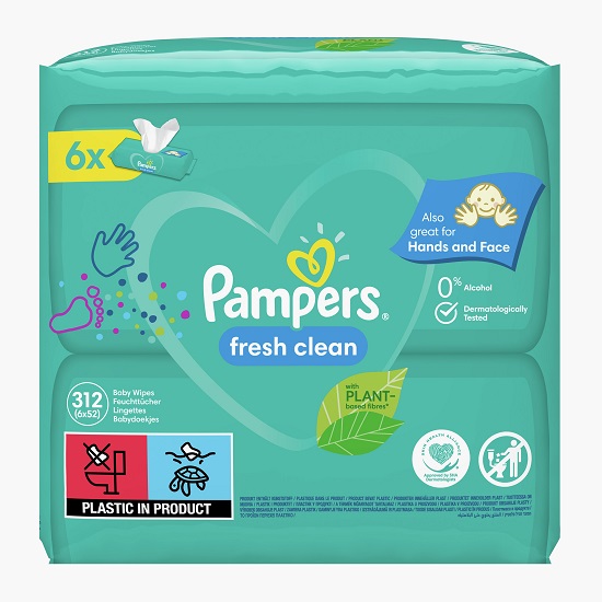 Servetele Pampers Fresh Clean - Curățare Delicată - imagine 4