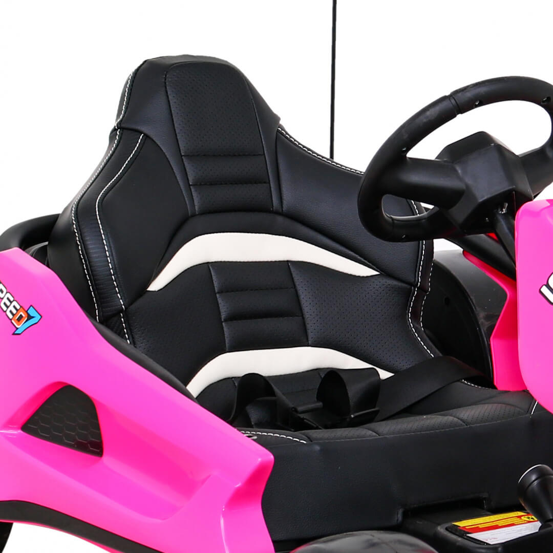 Kart Drift Electric Roz 24V 300W - Autokids - imagine 4