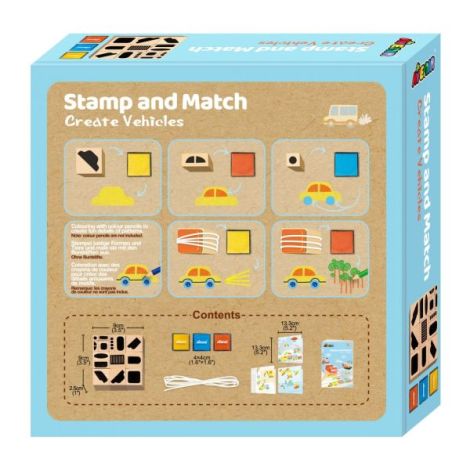 Set Stampile Vehicule Avenir Creativ - imagine 2