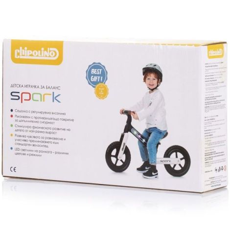 Bicicleta Chipolino Spark | Dezvoltare Echilibru 3-5 Ani - imagine 5