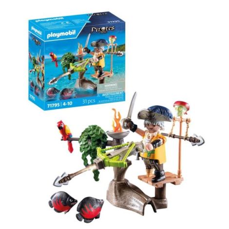 Playmobil Pirat cu Balista - Aventură Marinărească