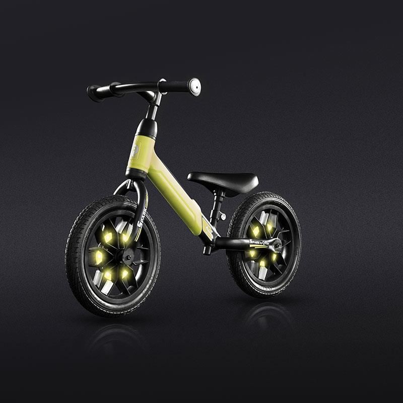 Bicicletă Balance QPlay Spark Verde 12" - imagine 3