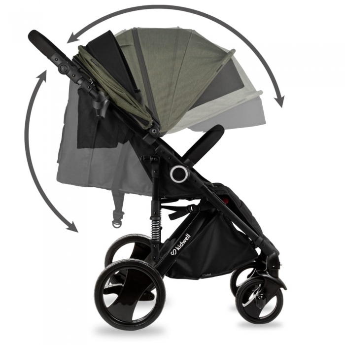 Carucior Sport Kidwell Carell Khaki, 3 in 1 - imagine 5