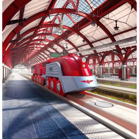 Tren Aerodinamic Brio 33557 - Design Retro-Futurist - imagine 4