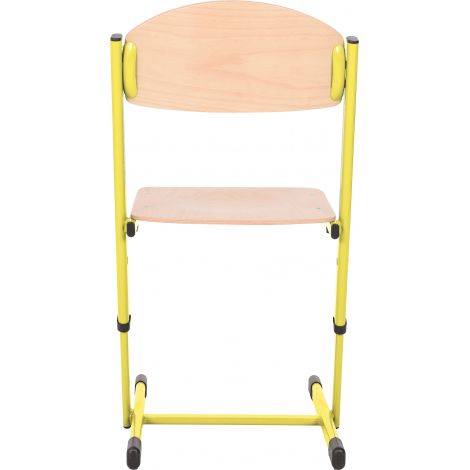 Scaun scolar ajustabil Moje Bambino, Galben 5-6 - imagine 3