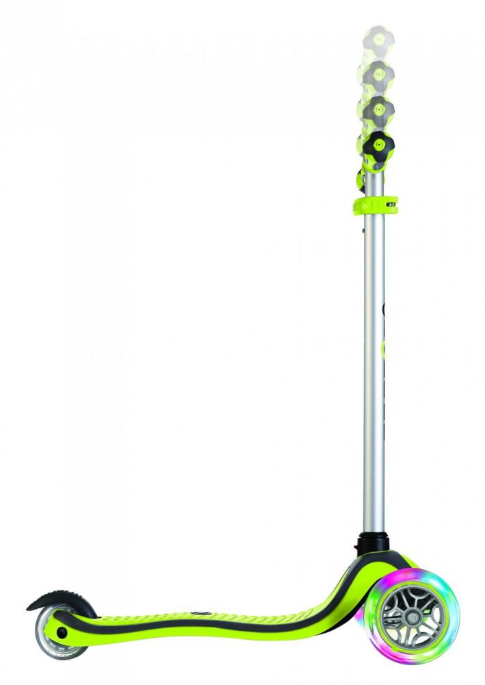 Trotineta Globber Plus My Free Up Lights Verde - imagine 2