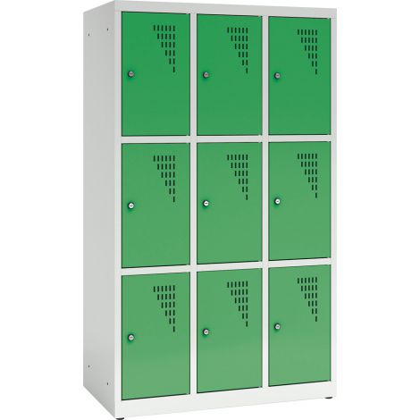 Dulap Metalic 9 Compartimente Verde Moje Bambino