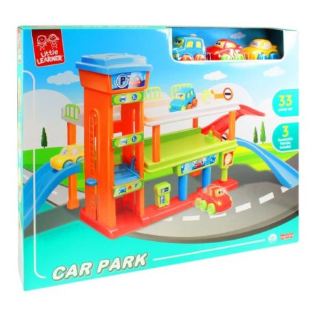 Primul meu garaj Little learner | Jucarie Educativa - imagine 8
